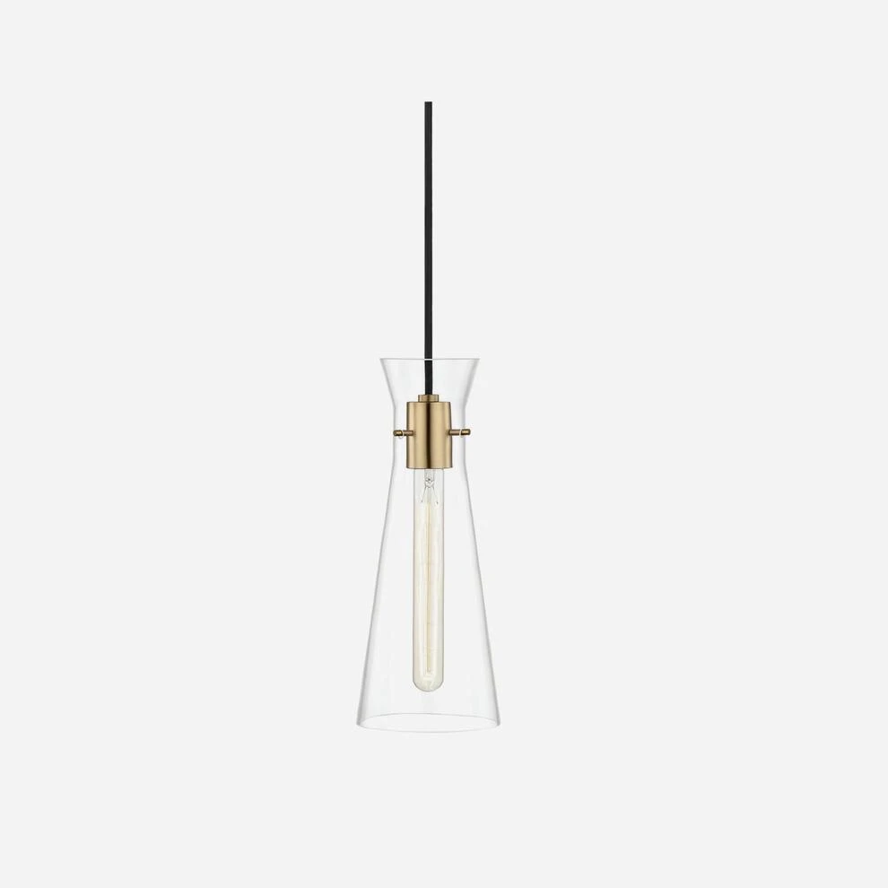 Anna Pendant Light, Aged Brass 1 Anna Pendant Light, Aged Brass