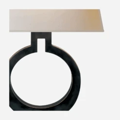 Ring Form Wall Light, Bronze -AuraLiving Furniture Store 218195 ring form large wall sconce in bronze