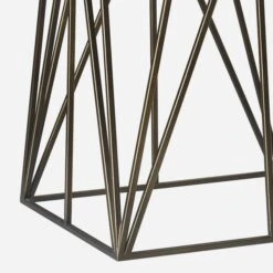Emerson Square Side Table Side Table -AuraLiving Furniture Store 218760 emerson sqaure table detail 2
