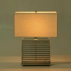 Kali Table Lamp -AuraLiving Furniture Store 218977 kali table lamp nickel ls2