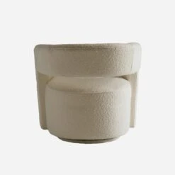 Madison Swivel Chair, Huntsman Ivory -AuraLiving Furniture Store 224608 madison swivel huntsman ivory back