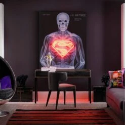 Juno Chair, Grey -AuraLiving Furniture Store 224858 superman skeleton