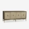 Edith Latte Sideboard, Latte Shagreen