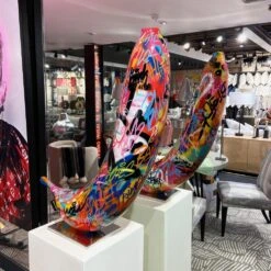 Graffiti Banana Sculpture -AuraLiving Furniture Store 228489 untitled 3