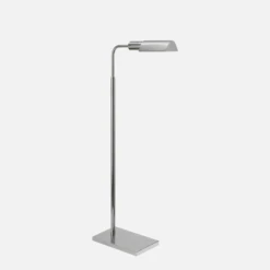 Studio Floor Lamp, Polished Nickel