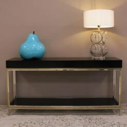 Harlequin Console Table -AuraLiving Furniture Store 229058 bubble lamp harlequin console