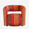 Madison Swivel Chair, Llama Orange