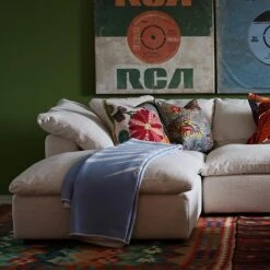 Sleepy Mountain Throw - Night Sky Jumbo Throw -AuraLiving Furniture Store 233941 sleepy mountain night sky lifestyle