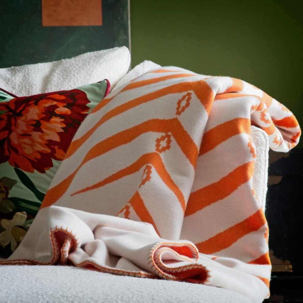Sleepy Mountain Throw - Sunset Jumbo Throw 3 Sleepy Mountain Throw - Sunset Jumbo Throw - Image 3