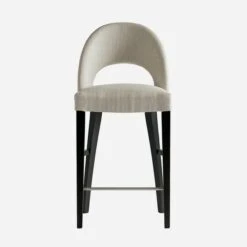 Dune Bar Stool -AuraLiving Furniture Store 234370 dune stool in caucasus linen front