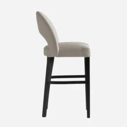 Dune Bar Stool -AuraLiving Furniture Store 234372 dune stool in caucasus linen side