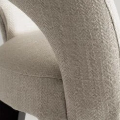 Dune Bar Stool -AuraLiving Furniture Store 234430 dune bar stool in caucasus linen detail 1
