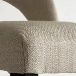 Dune Bar Stool -AuraLiving Furniture Store 234432 dune bar stool in caucasus linen detail 2