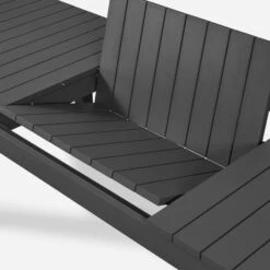 Voyage Dining Outdoor Extendable Dining Table -AuraLiving Furniture Store 239014 voyage extendable dining table detail 1