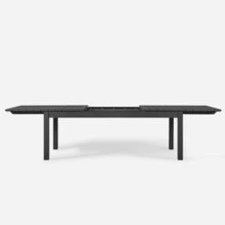 Voyage Dining Outdoor Extendable Dining Table -AuraLiving Furniture Store 239026 voyage extendable dining table open 2