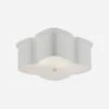 Bolsena Clover White Ceiling Light