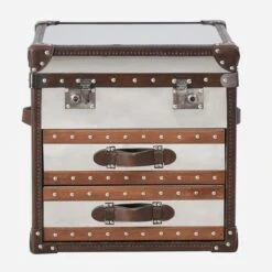 Livingstone Steamer Trunk -AuraLiving Furniture Store 246985 livingstone front