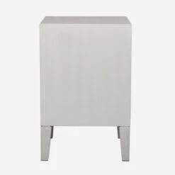 Georgia White Side Table -AuraLiving Furniture Store 247265 georgia white back