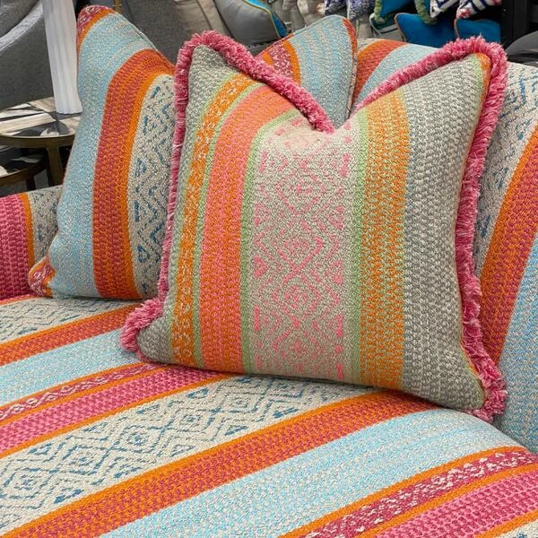 Pampas Pink Cushion 5 Pampas Pink Cushion - Image 5