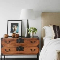 Dover Table Lamp, Aged Iron -AuraLiving Furniture Store 248111 dover lifestyle