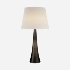 Dover Table Lamp, Aged Iron -AuraLiving Furniture Store 248122 dover table lamp in aged iron