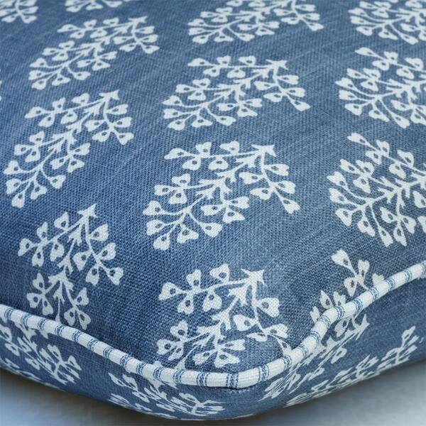 Sprig Denim Cushion 4 Sprig Denim Cushion - Image 4