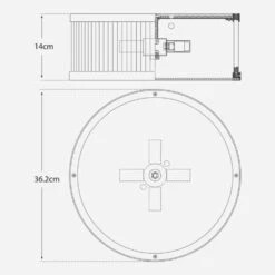 Sophie Ceiling Light -AuraLiving Furniture Store 258683 sophie