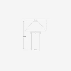 Brooks Table Lamp, Crystal And Gilded Iron -AuraLiving Furniture Store 258978 brooks