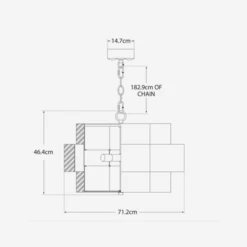 Arabelle Pendant Light, Gild -AuraLiving Furniture Store 259025 arabelle