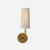 Ziyi Wall Light, Hand-Rubbed Antique Brass