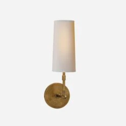 Ziyi Wall Light, Hand-Rubbed Antique Brass