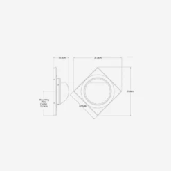 Venice Wall Light, Polished Nickel -AuraLiving Furniture Store 259339 venice