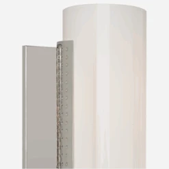 Precision Wall Light, Polished Nickel -AuraLiving Furniture Store 259475 precision wall light in polished nickel