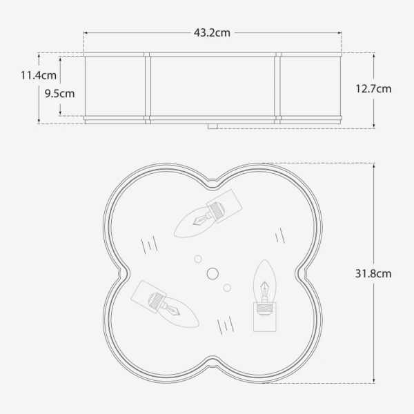 Basil Ceiling Light 2 Basil Ceiling Light - Image 2