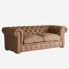 Gainsborough Sofa, Camel Leather