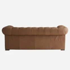 Gainsborough Sofa, Camel Leather -AuraLiving Furniture Store 260708 gainsborough sofa back