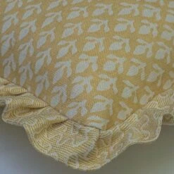 Bud Ruffle Honey Cushion -AuraLiving Furniture Store 260934 bud honey ruffle detail