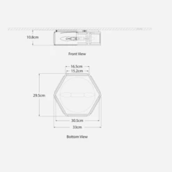 Bradford Ceiling Light -AuraLiving Furniture Store 261225 bradford