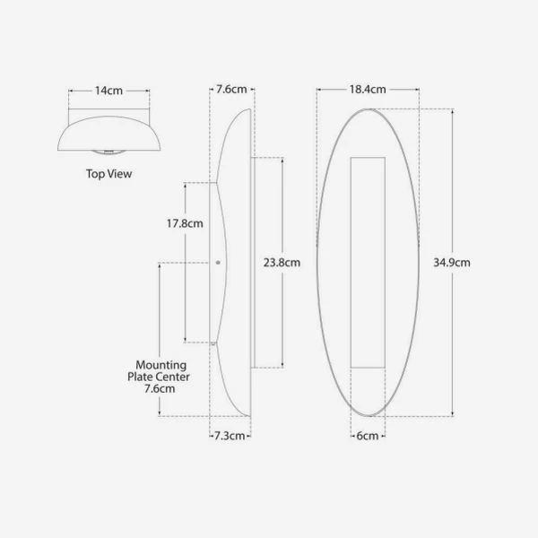 Aura Wall Light 2 Aura Wall Light - Image 2