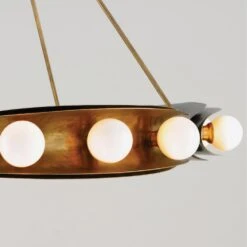 Hopper Chandelier -AuraLiving Furniture Store 262147 hopper chandelier close up
