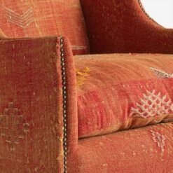 Regal Moroccan Chair -AuraLiving Furniture Store 265687 regal moroccan orange detail 2