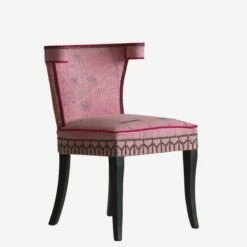 Vincent Moroccan Dining Chair -AuraLiving Furniture Store 265810 vincent moroccan pink angle