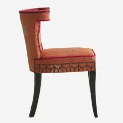 Vincent Moroccan Dining Chair -AuraLiving Furniture Store 265824 vincent moroccan orange side