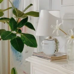 Nicole Table Lamp -AuraLiving Furniture Store 265923 nicole table lamp lifestyle