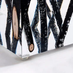 Spur Burntwood Side Table -AuraLiving Furniture Store 267408 spur side table detail