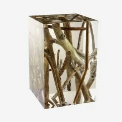 Spur Driftwood Side Table