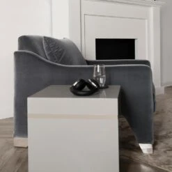 Ella Side Table Side Table, Square -AuraLiving Furniture Store 268733 ella lifestyle