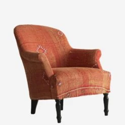 Victoria Moroccan Arm Chair -AuraLiving Furniture Store 268896 victoria moroccan orange angle 1