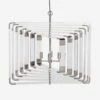 Zachary Acrylic 11 Spiral Light, Nickel