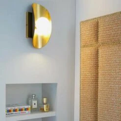 Hopper Wall Light, Single -AuraLiving Furniture Store 271680 hopper small lifestyle